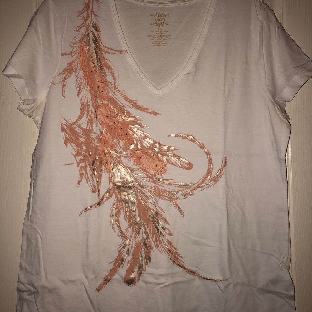 Izod Size Large embellished shirt